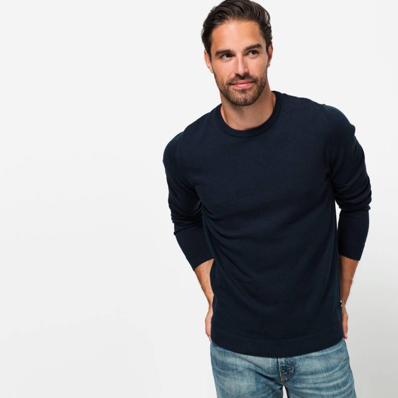 Jack & Jones - Pullover, Regular Fit, für Herren, Marine, Größe L von Jack & Jones