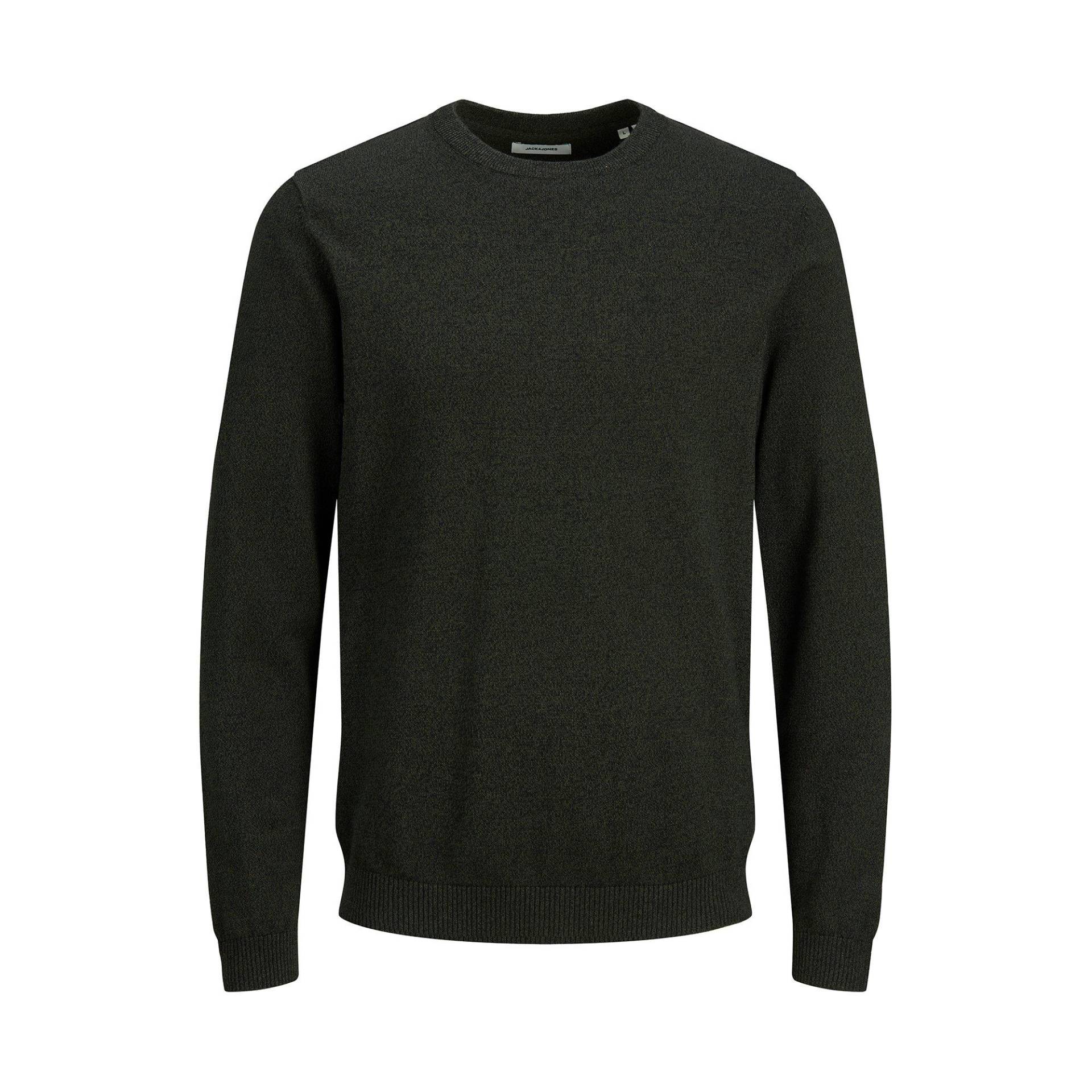 Pullover, Regular Fit Herren Waldgrün L von JACK & JONES