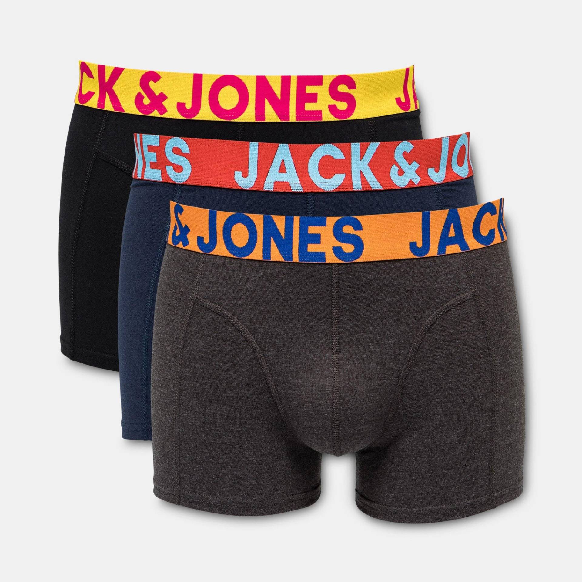 Jack & Jones - Triopack, Pantys, für Herren, Black, Größe L von Jack & Jones