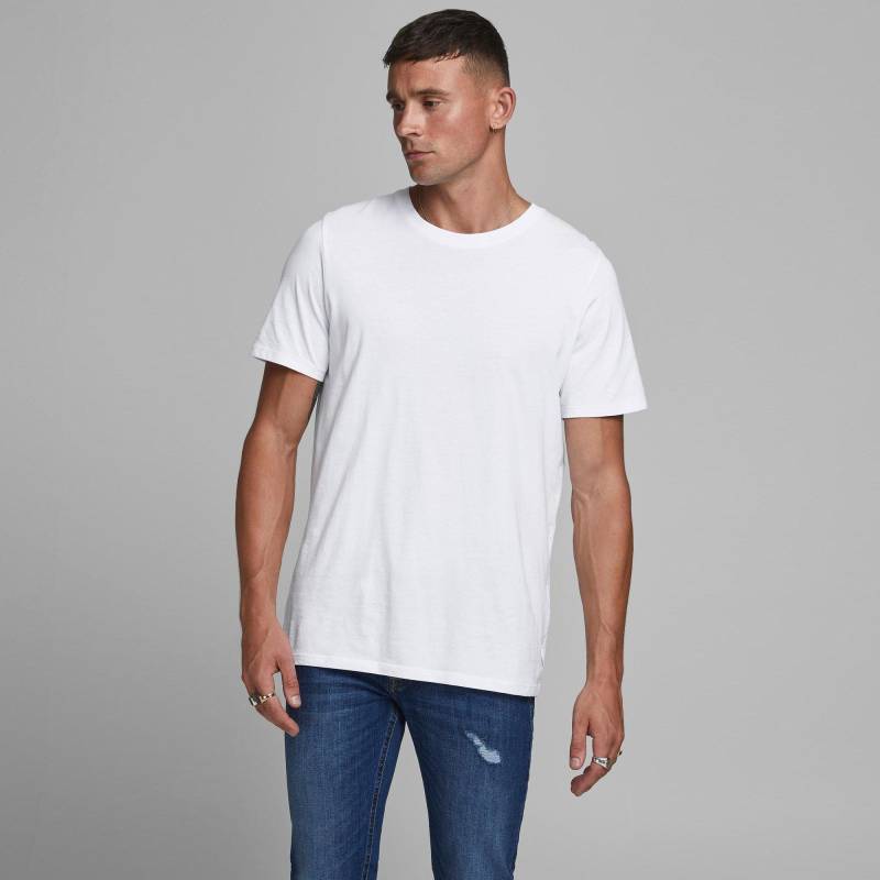 T-shirt Herren Weiss L von JACK & JONES