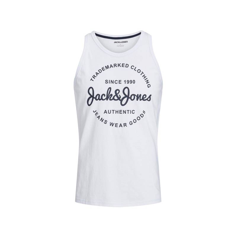 Tank Top Herren Weiss L von JACK & JONES