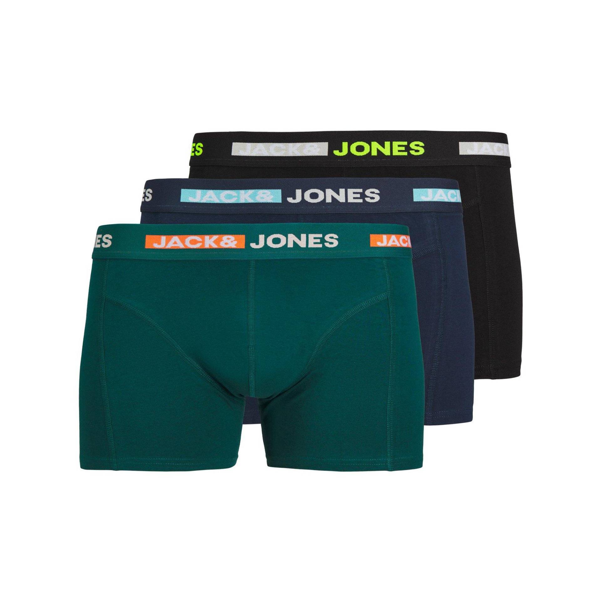 Jack & Jones - Triopack, Pantys, für Herren, Black, Größe M von Jack & Jones