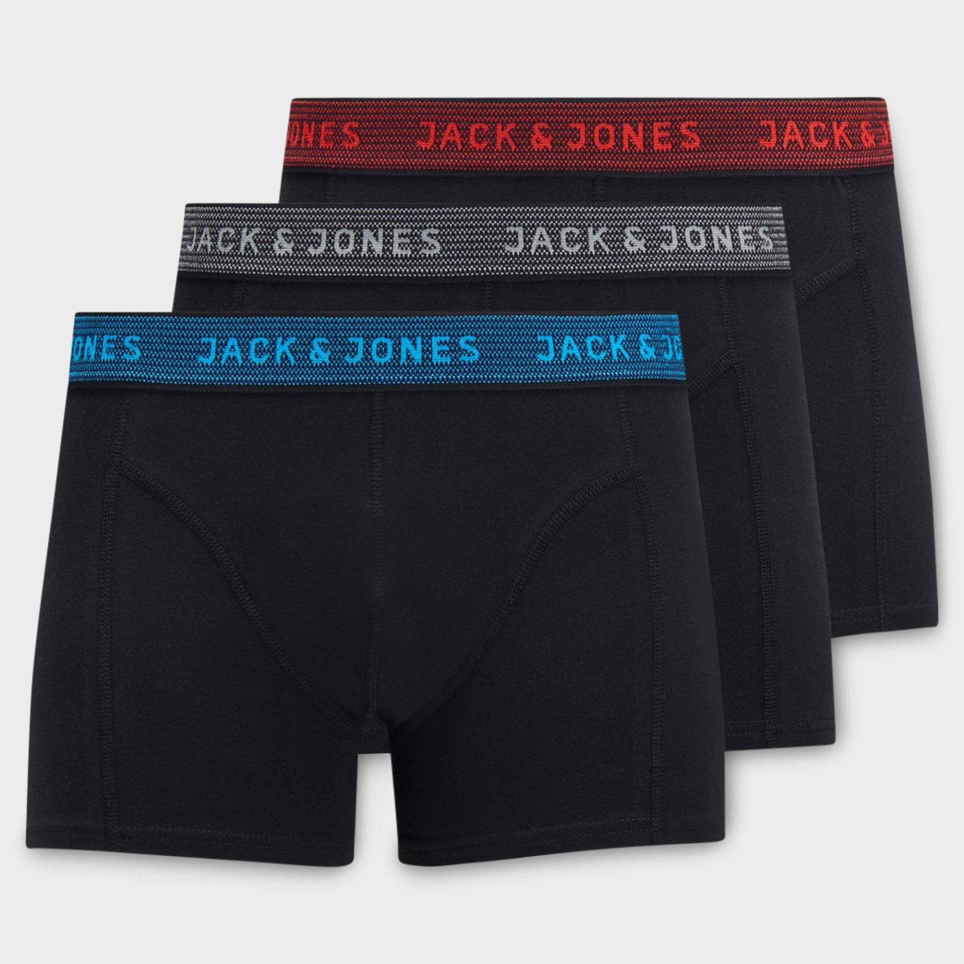 Triopack, Pantys Mit Öffnung Herren Black XXL von JACK & JONES