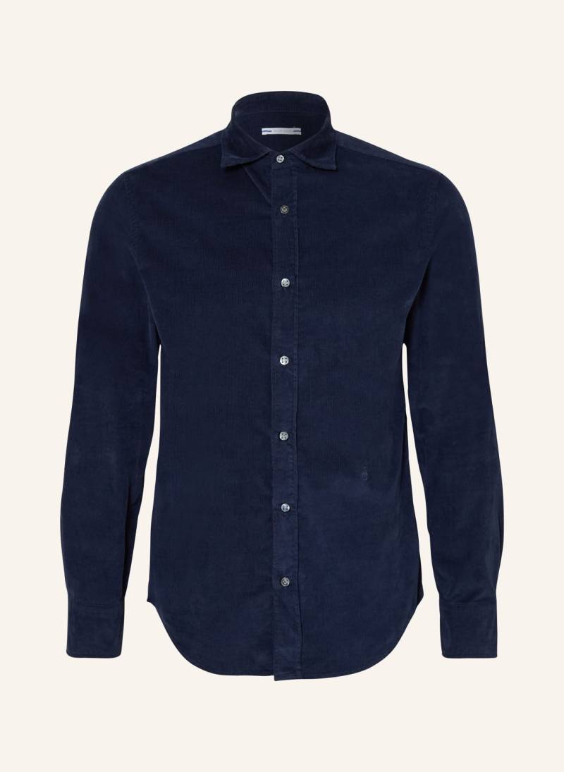 Jacob Cohen Cordhemd Slim Fit blau von JACOB COHEN