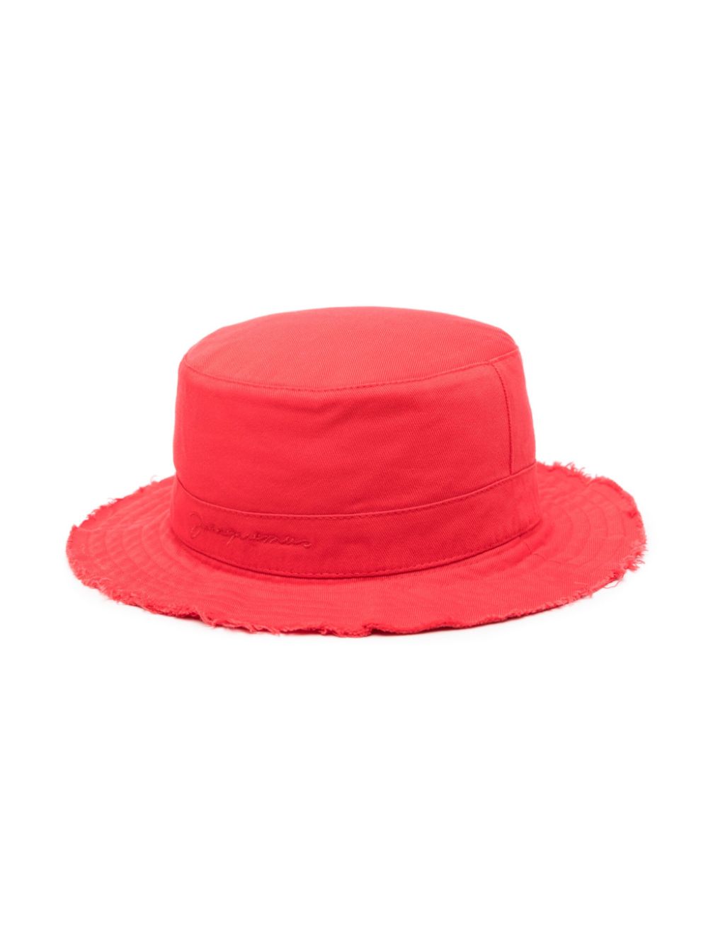 JACQUEMUS L'ENFANT Le Bob Artichaut cotton hat - Red von JACQUEMUS L'ENFANT