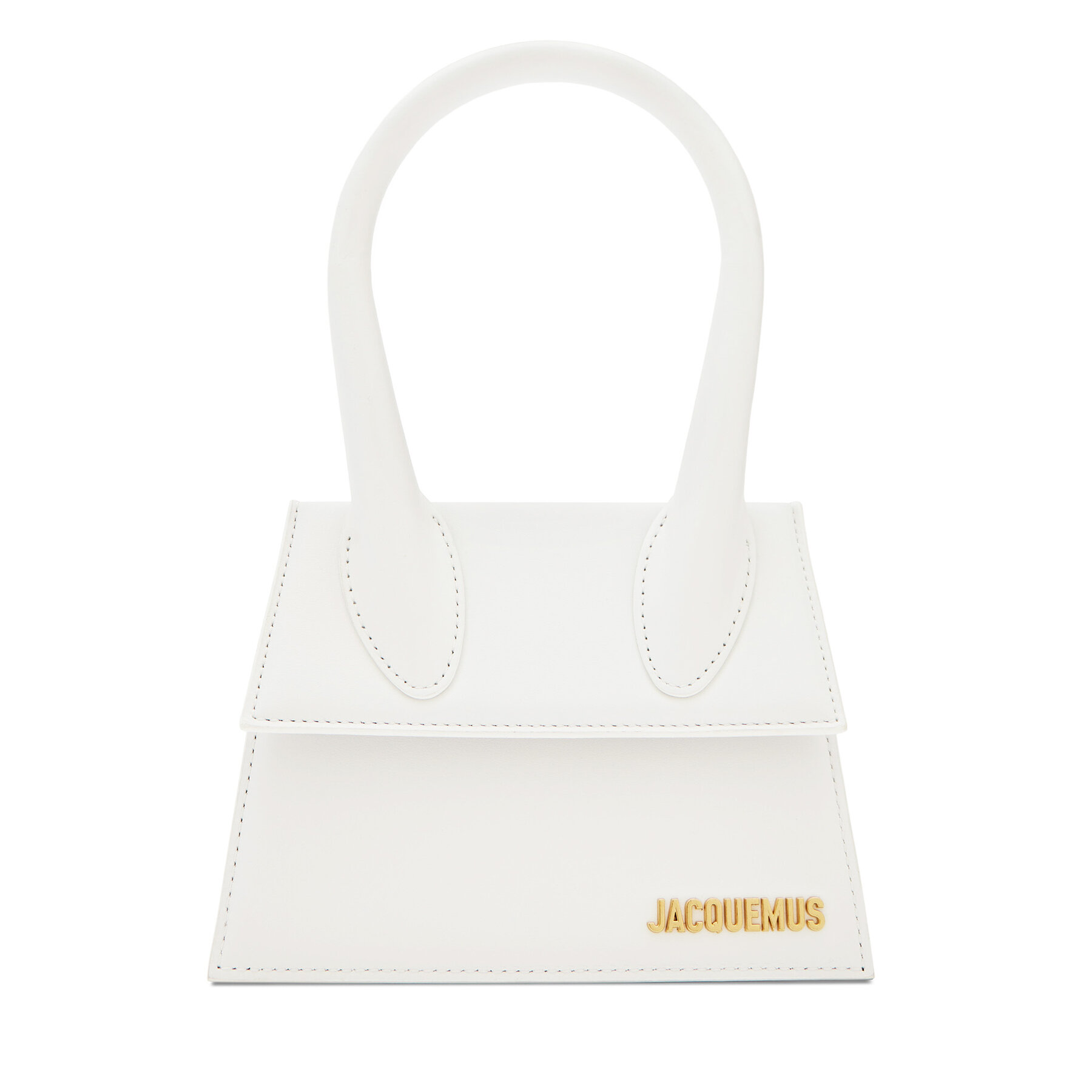 Handtasche JACQUEMUS Le Chiquito Moyen 213BA002-3000 Weiß von JACQUEMUS