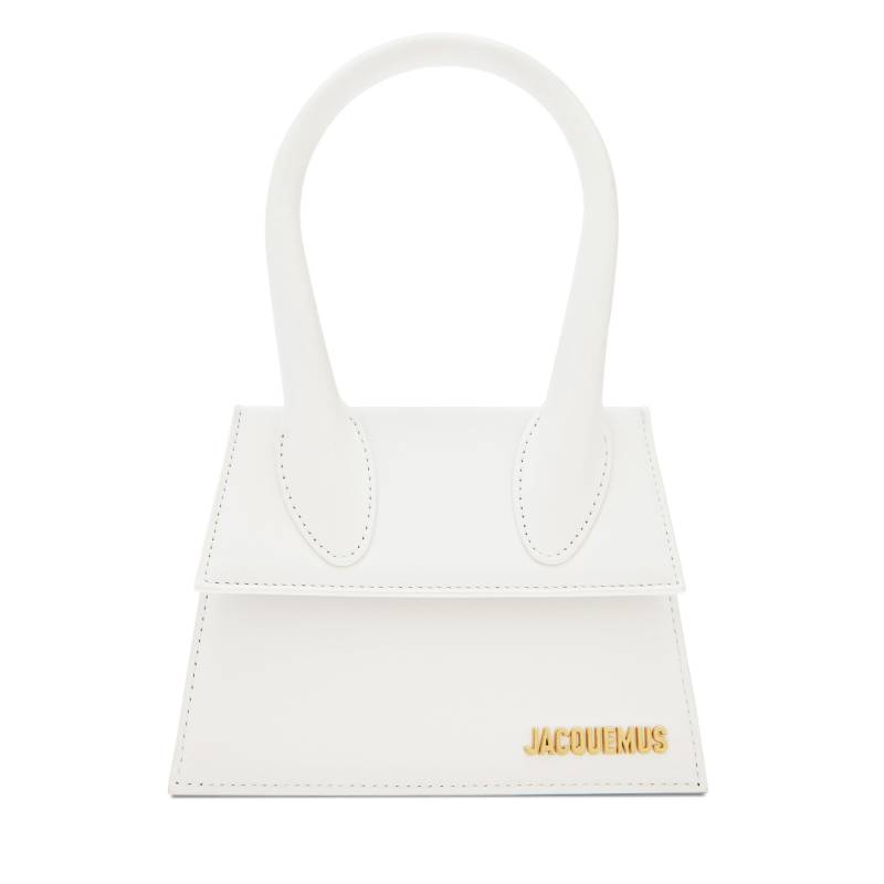 Handtasche JACQUEMUS Le Chiquito Moyen 213BA002-3000 Weiß von JACQUEMUS