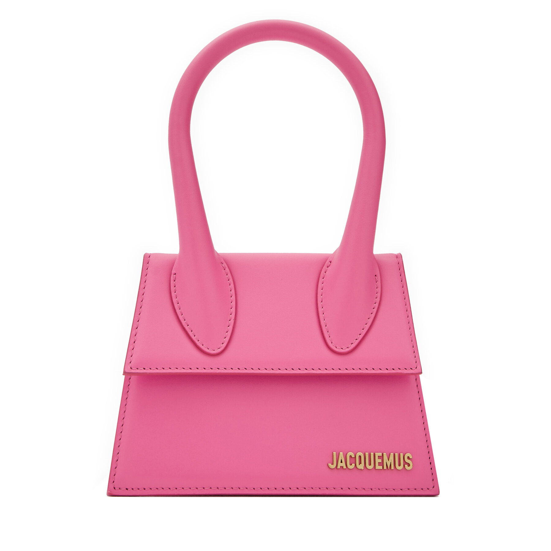 Handtasche JACQUEMUS Le Chiquito Moyen 213BA002-3060 Rosa von JACQUEMUS