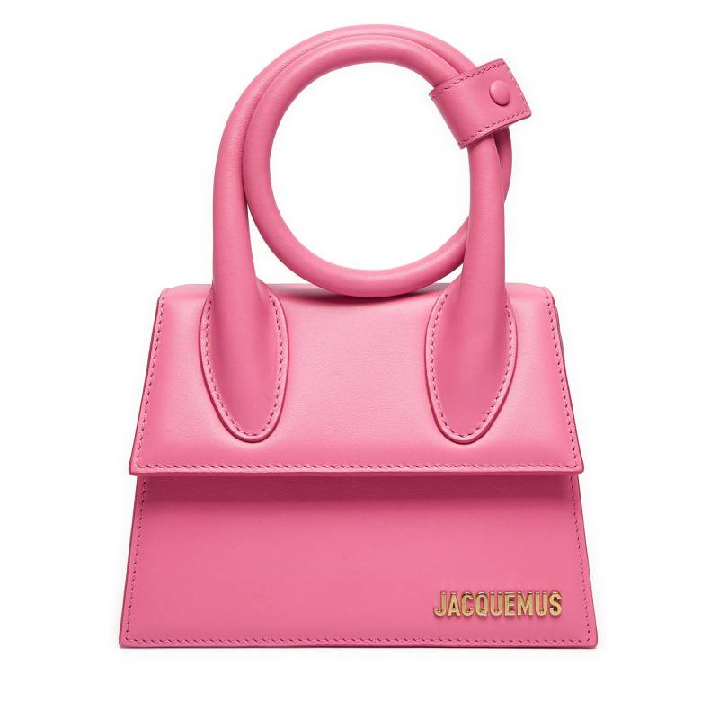 Handtasche JACQUEMUS Le Chiquito Noeud 213BA005-3060 Rosa von JACQUEMUS