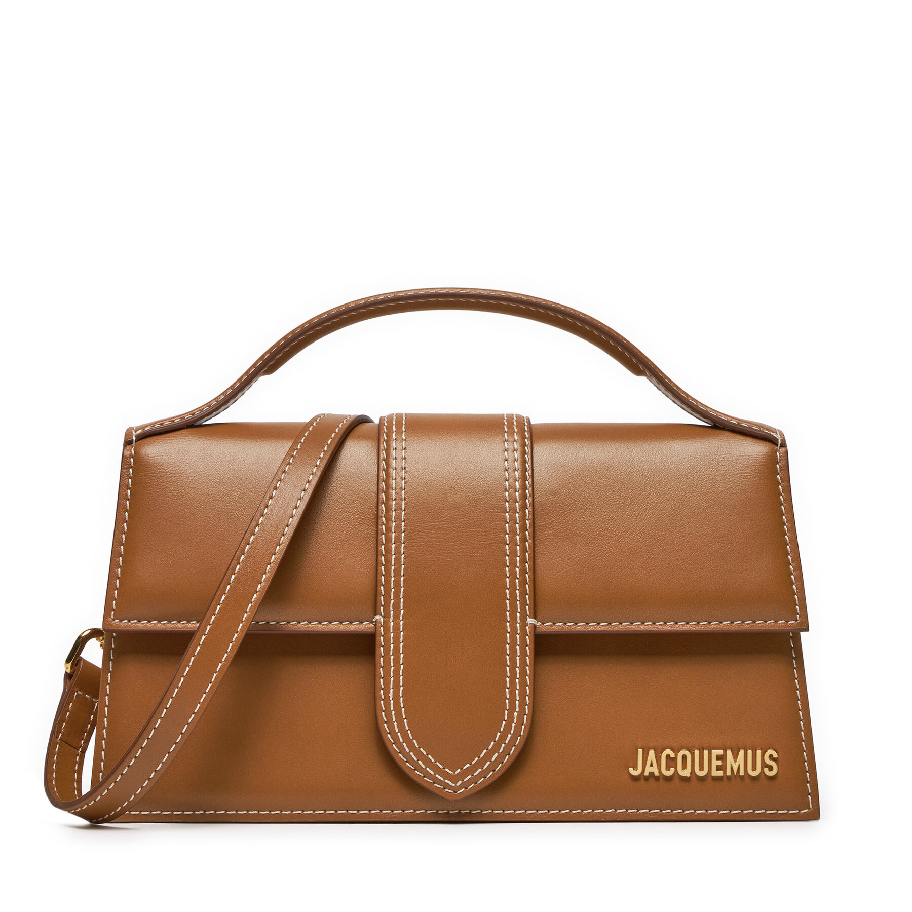 Handtasche JACQUEMUS Le Grand Bambino 213BA007-3072 Braun von JACQUEMUS