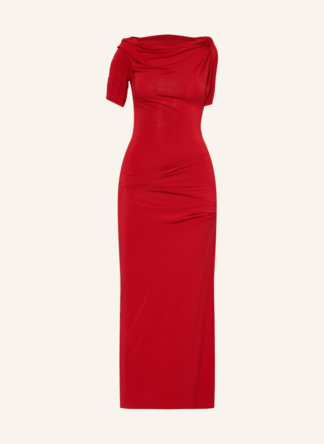 Jacquemus Abendkleid La Robe Drapeado rot von JACQUEMUS