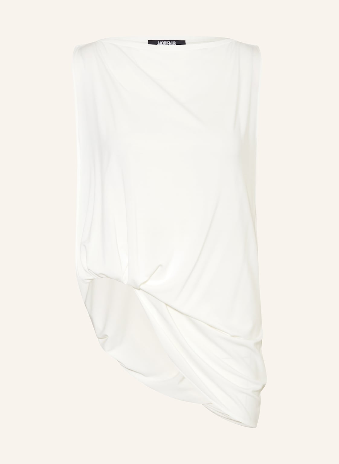 Jacquemus Blusentop Le Haut Peplo Top Mit Cut-Out weiss Jacquemus Blusentop Le Haut Peplo Top Mit Cut-Out weiss von JACQUEMUS