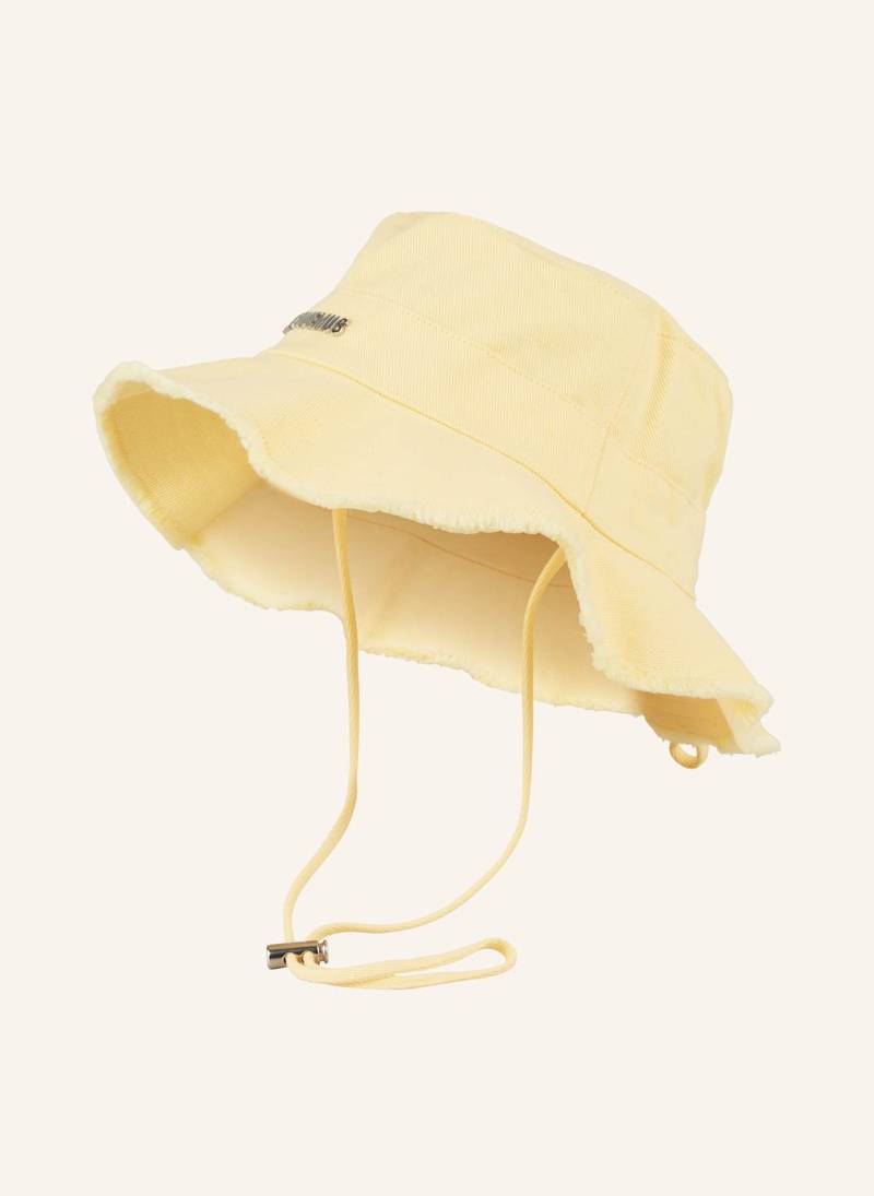 Jacquemus Bucket-Hat Le Bob Artichaut gelb von JACQUEMUS