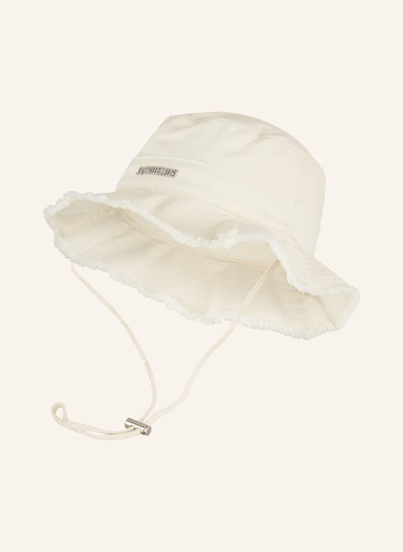 Jacquemus Bucket-Hat Le Bob Artichaut weiss von JACQUEMUS