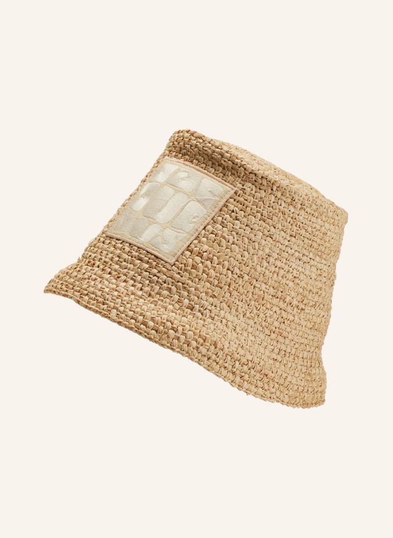 Jacquemus Bucket-Hat Le Bob Ficiu beige von JACQUEMUS