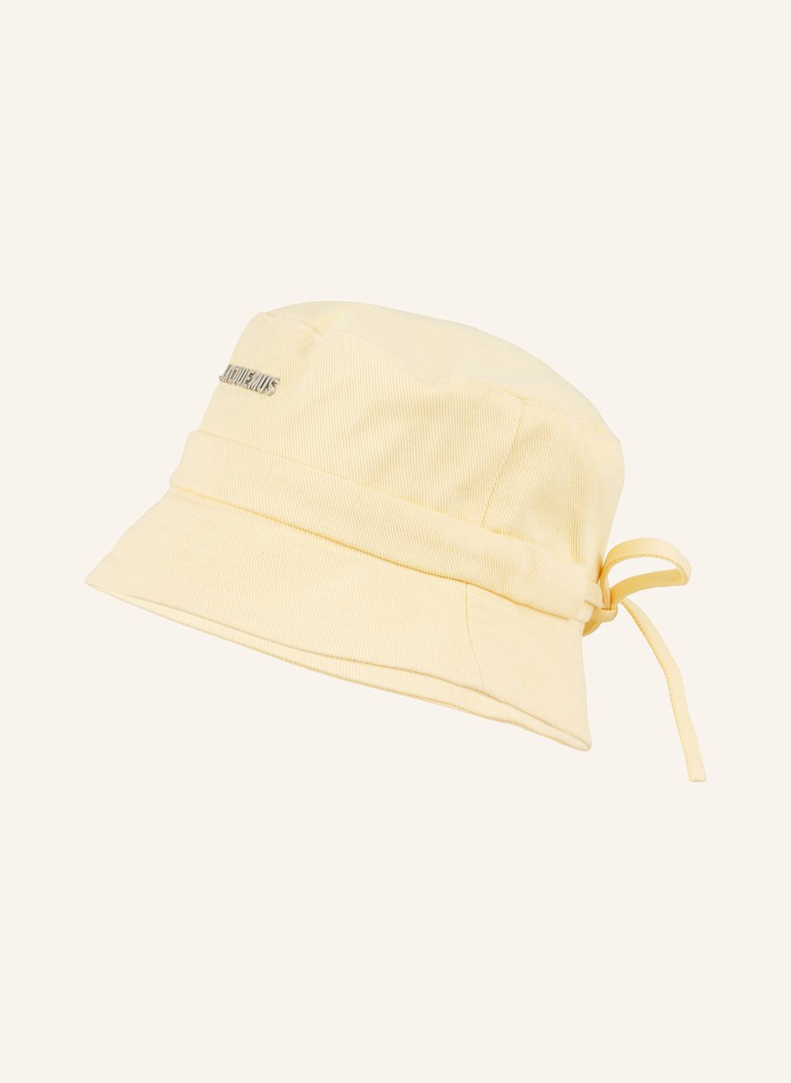 Jacquemus Bucket-Hat Le Bob Gadjo gelb Jacquemus Bucket-Hat Le Bob Gadjo gelb von JACQUEMUS