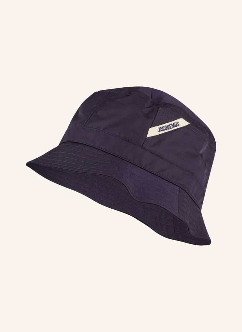 Jacquemus Bucket-Hat Le Bob Ovalie blau von JACQUEMUS