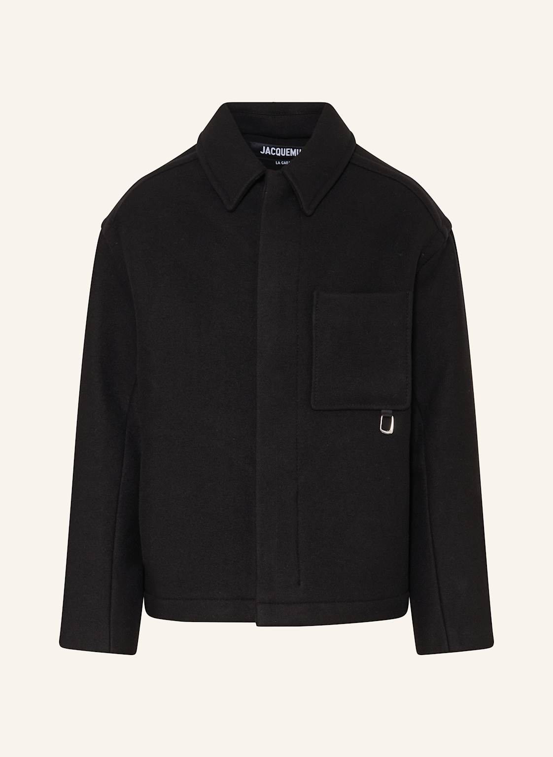 Jacquemus Cabanjacke Le Manteau Court schwarz Jacquemus Cabanjacke Le Manteau Court schwarz von JACQUEMUS
