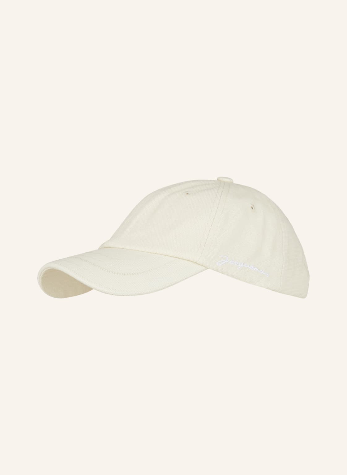 Jacquemus Cap La Casquette Jacquemus weiss Jacquemus Cap La Casquette Jacquemus weiss von JACQUEMUS