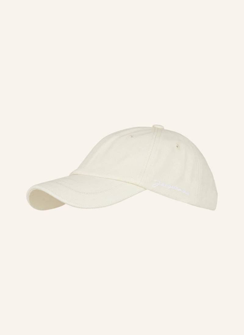 Jacquemus Cap La Casquette Jacquemus weiss von JACQUEMUS