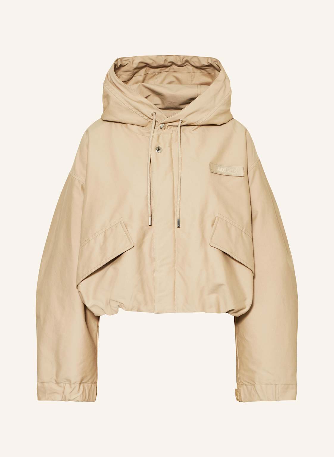 Jacquemus Cropped-Jacke La Parka Courte Caraco beige Jacquemus Cropped-Jacke La Parka Courte Caraco beige von JACQUEMUS