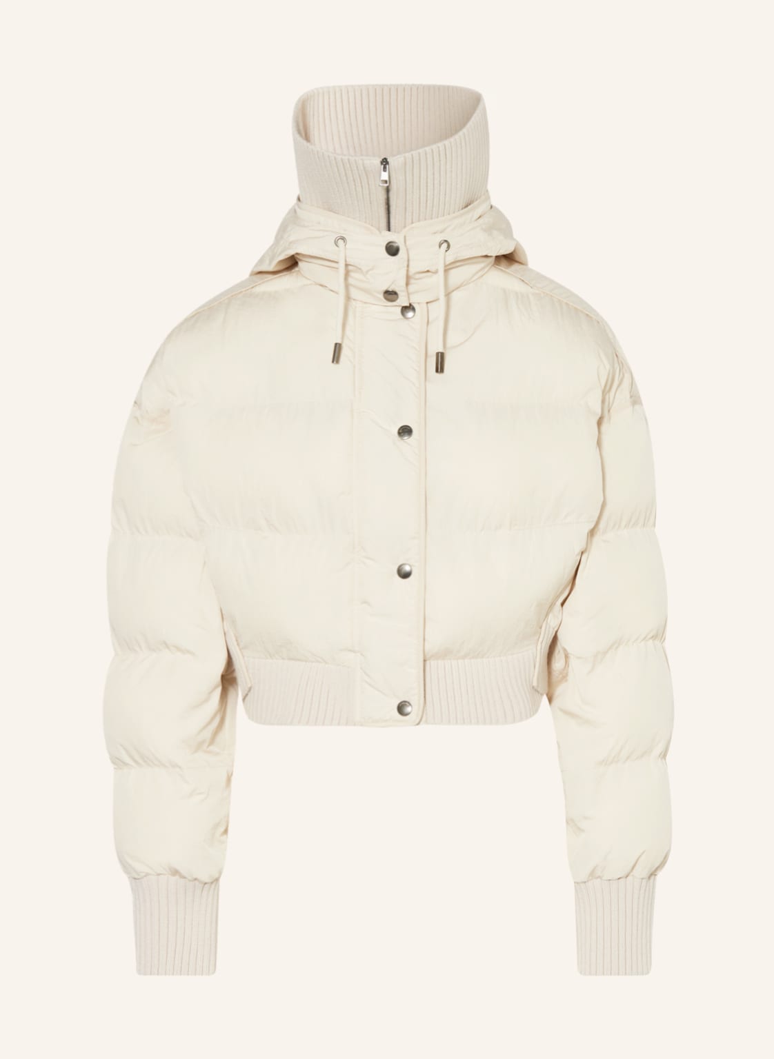 Jacquemus Cropped-Steppjacke La Doudoune Caraco weiss Jacquemus Cropped-Steppjacke La Doudoune Caraco weiss von JACQUEMUS