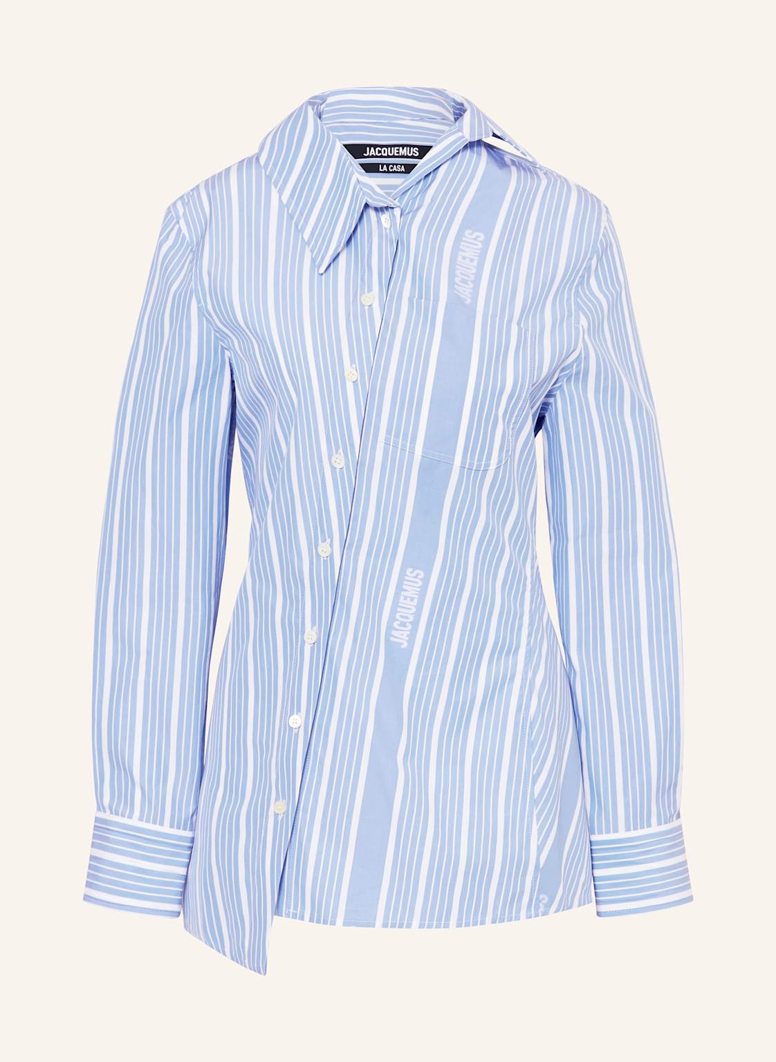 Jacquemus Hemdbluse La Chemise Pablo blau Jacquemus Hemdbluse La Chemise Pablo blau von JACQUEMUS