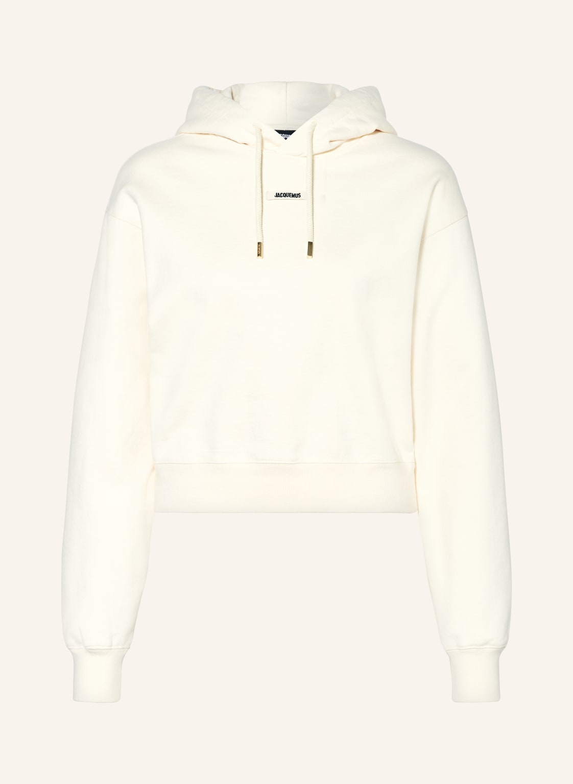 Jacquemus Hoodie Le Hoodie Gros Grain beige Jacquemus Hoodie Le Hoodie Gros Grain beige von JACQUEMUS