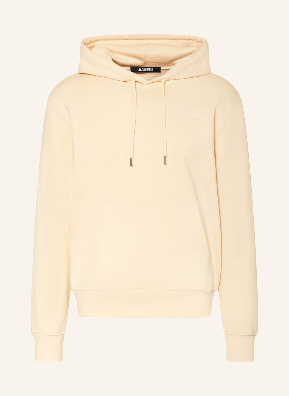 Jacquemus Hoodie Le Sweatshirt Brode beige von JACQUEMUS