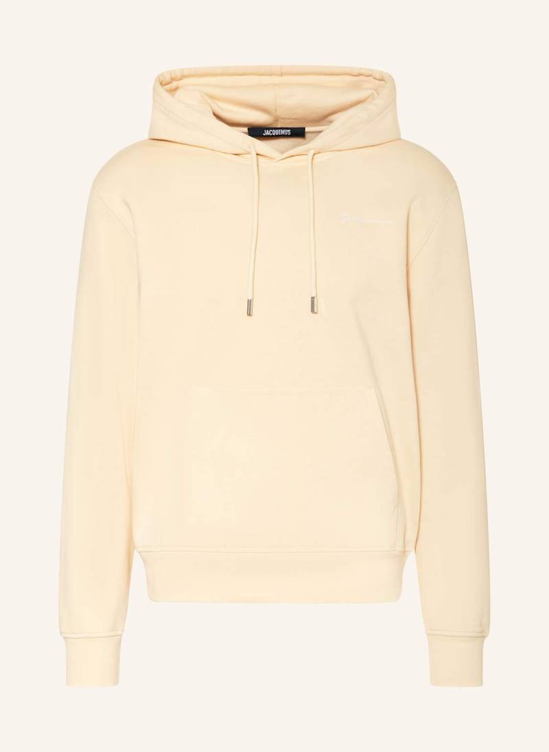 Jacquemus Hoodie Le Sweatshirt Brode beige von JACQUEMUS