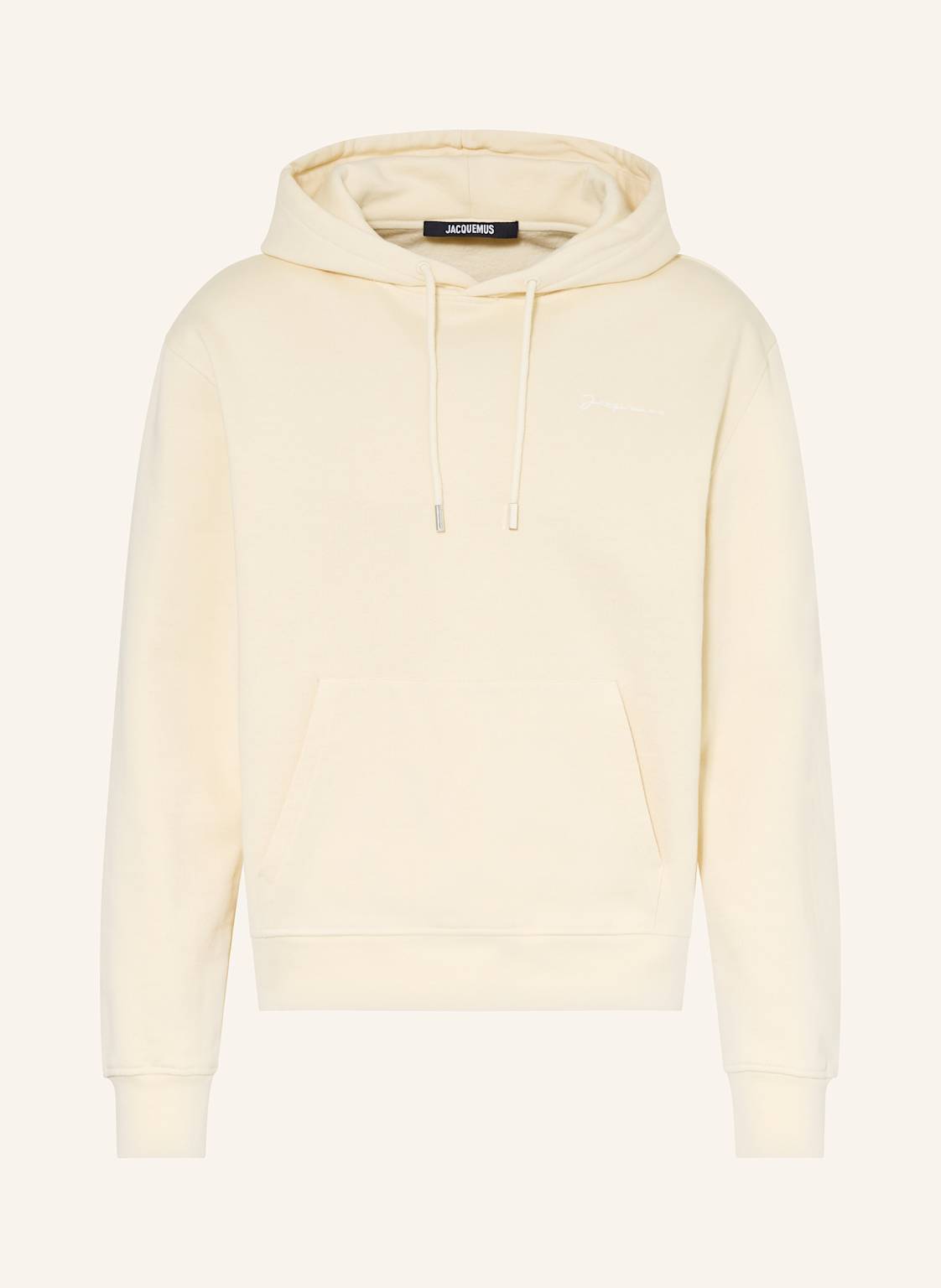 Jacquemus Hoodie Le Sweatshirt Brode beige von JACQUEMUS