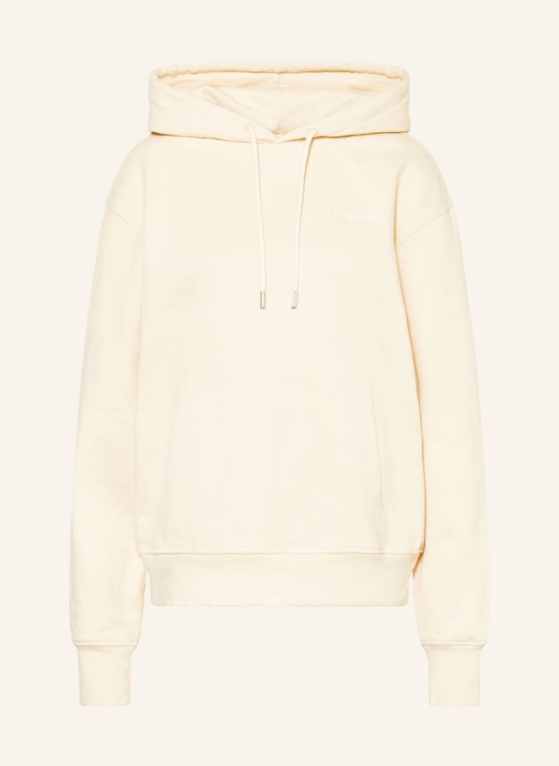 Jacquemus Hoodie Le Sweatshirt Brode beige von JACQUEMUS