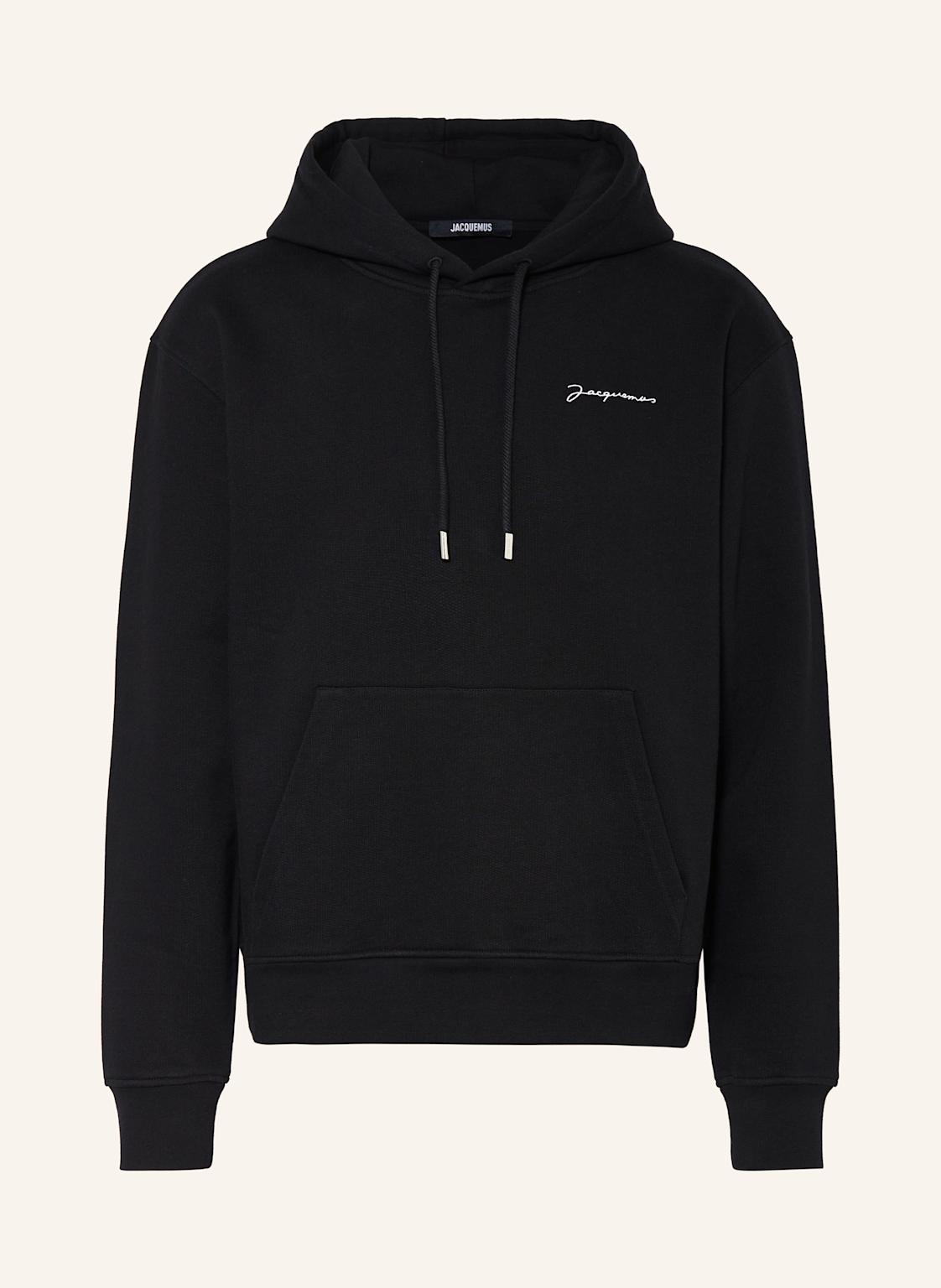 Jacquemus Hoodie Le Sweatshirt Brode schwarz von JACQUEMUS