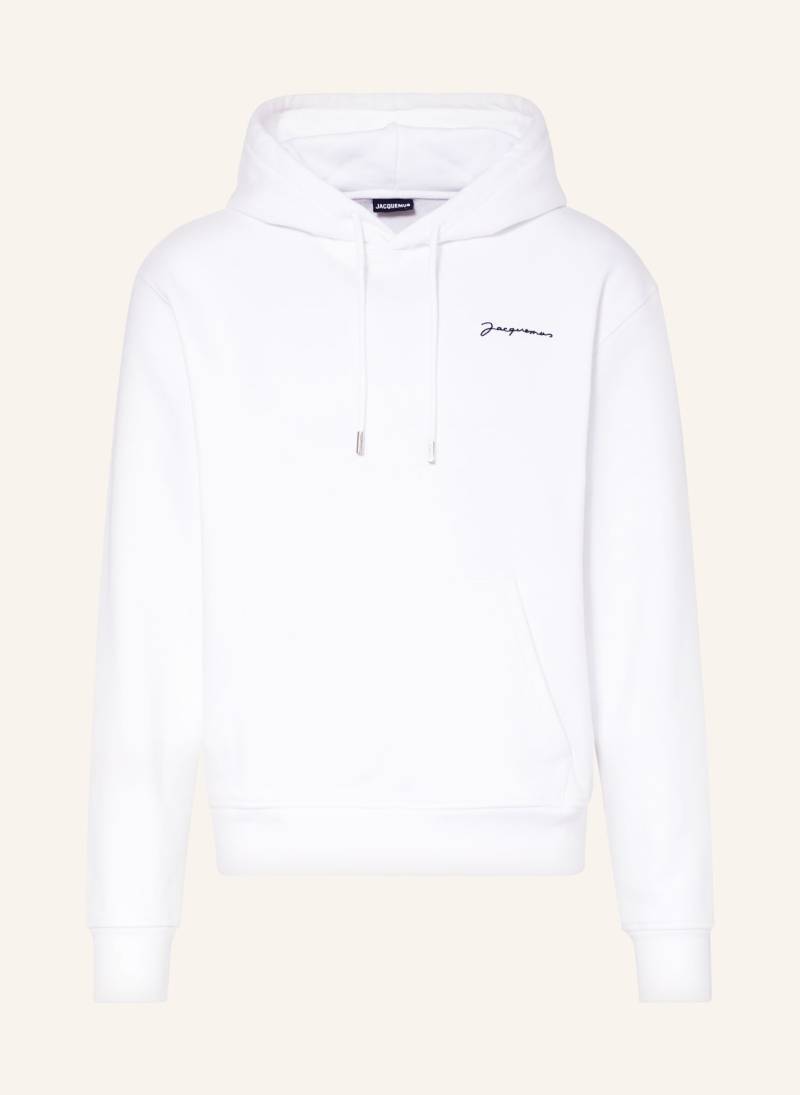 Jacquemus Hoodie Le Sweatshirt Brode weiss von JACQUEMUS