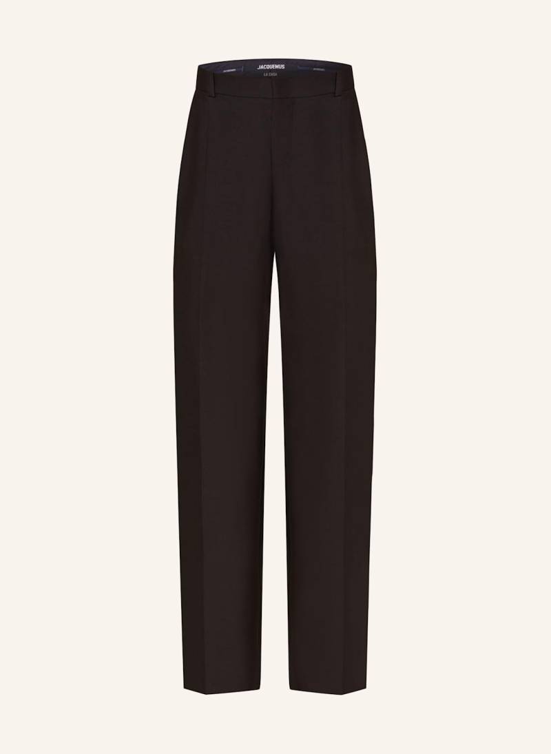 Jacquemus Hose Le Pantalon Curzio schwarz von JACQUEMUS