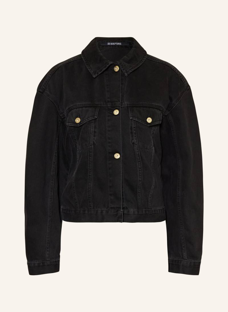 Jacquemus Jeansjacke La Veste De-Nîmes schwarz von JACQUEMUS