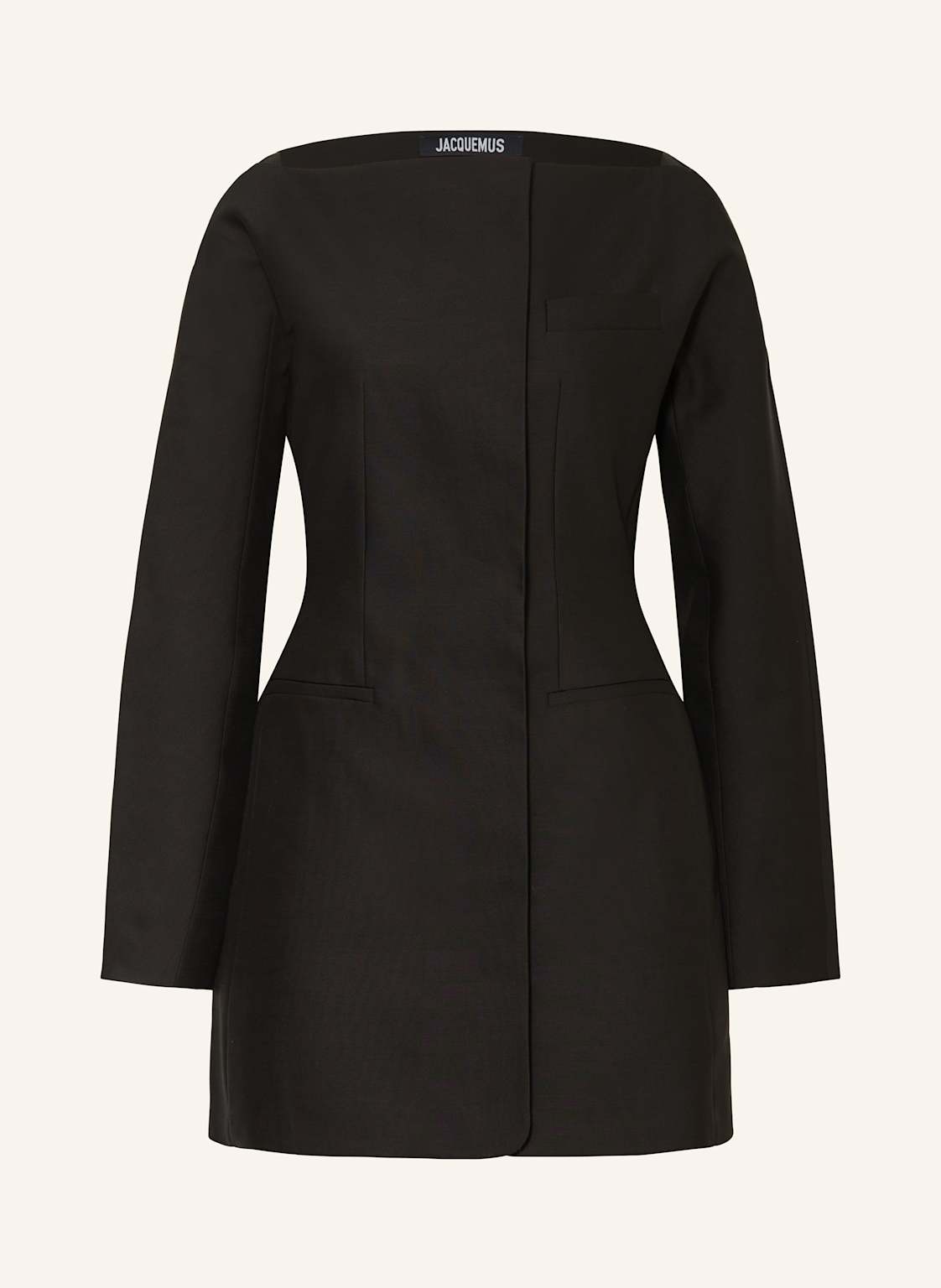 Jacquemus Kleid La Robe Spalla schwarz von JACQUEMUS