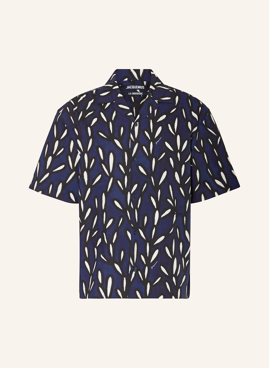 Jacquemus Kurzarm-Hemd La Chemise Jean blau von JACQUEMUS