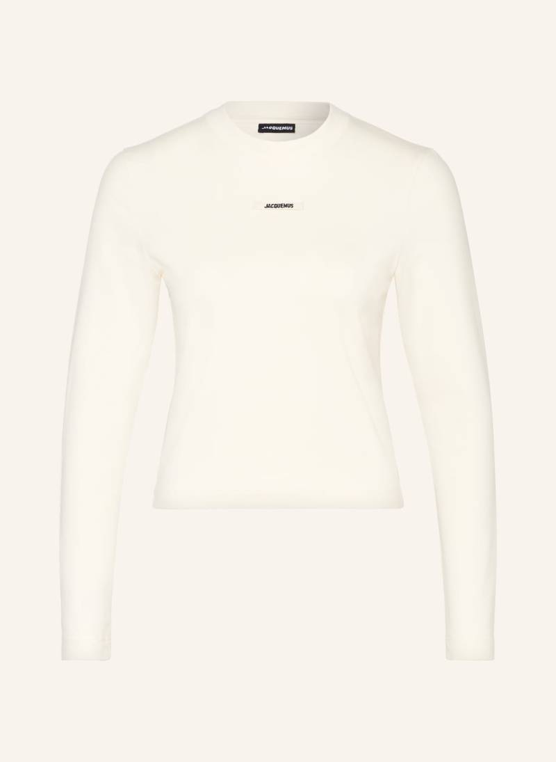 Jacquemus Longsleeve Le T-Shirt Gros Grain beige von JACQUEMUS