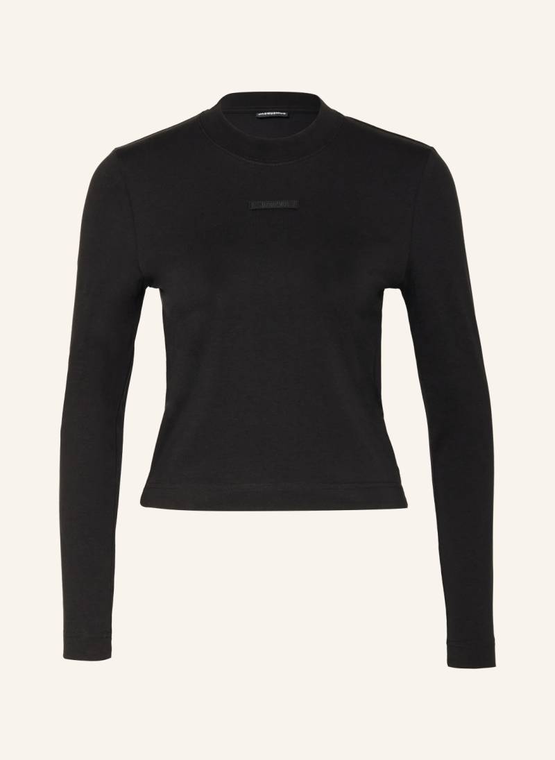 Jacquemus Longsleeve Le T-Shirt Gros Grain schwarz von JACQUEMUS