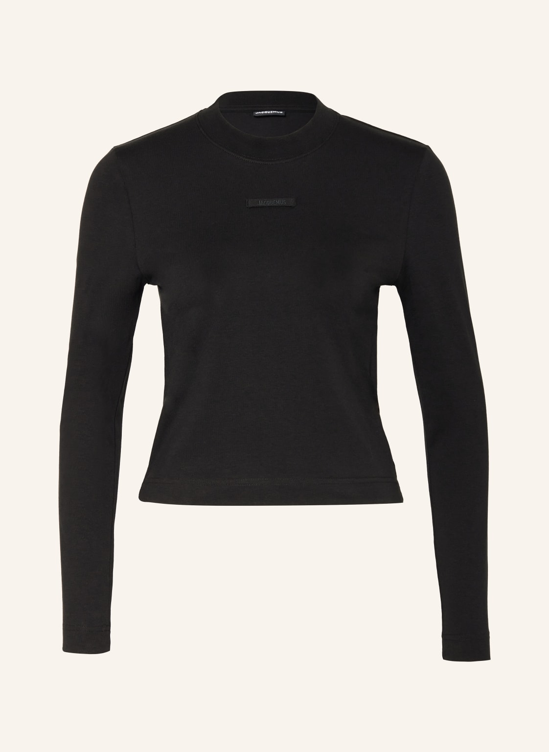 Jacquemus Longsleeve Le T-Shirt Gros Grain schwarz Jacquemus Longsleeve Le T-Shirt Gros Grain schwarz von JACQUEMUS