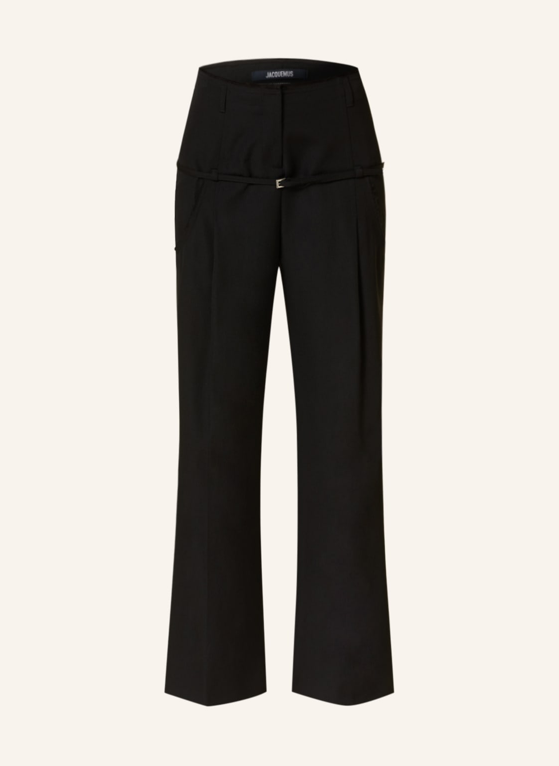 Jacquemus Marlenehose Le Pantalon Criollo schwarz Jacquemus Marlenehose Le Pantalon Criollo schwarz von JACQUEMUS