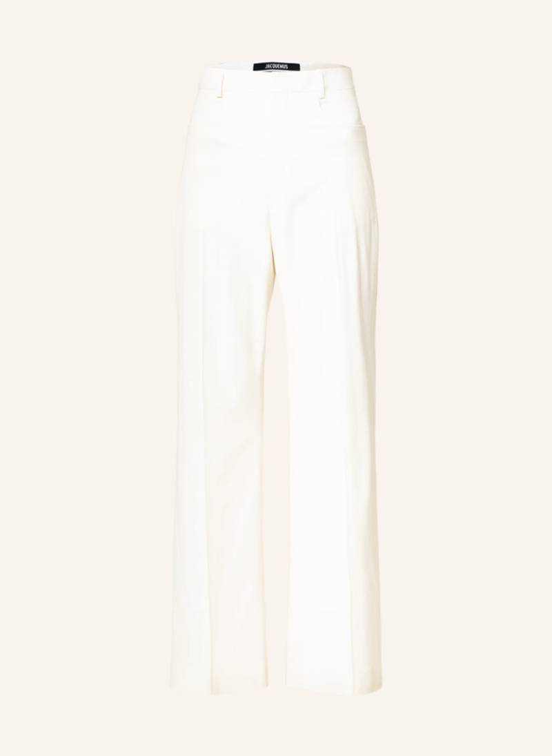 Jacquemus Marlenehose Le Pantalon Sauge weiss von JACQUEMUS