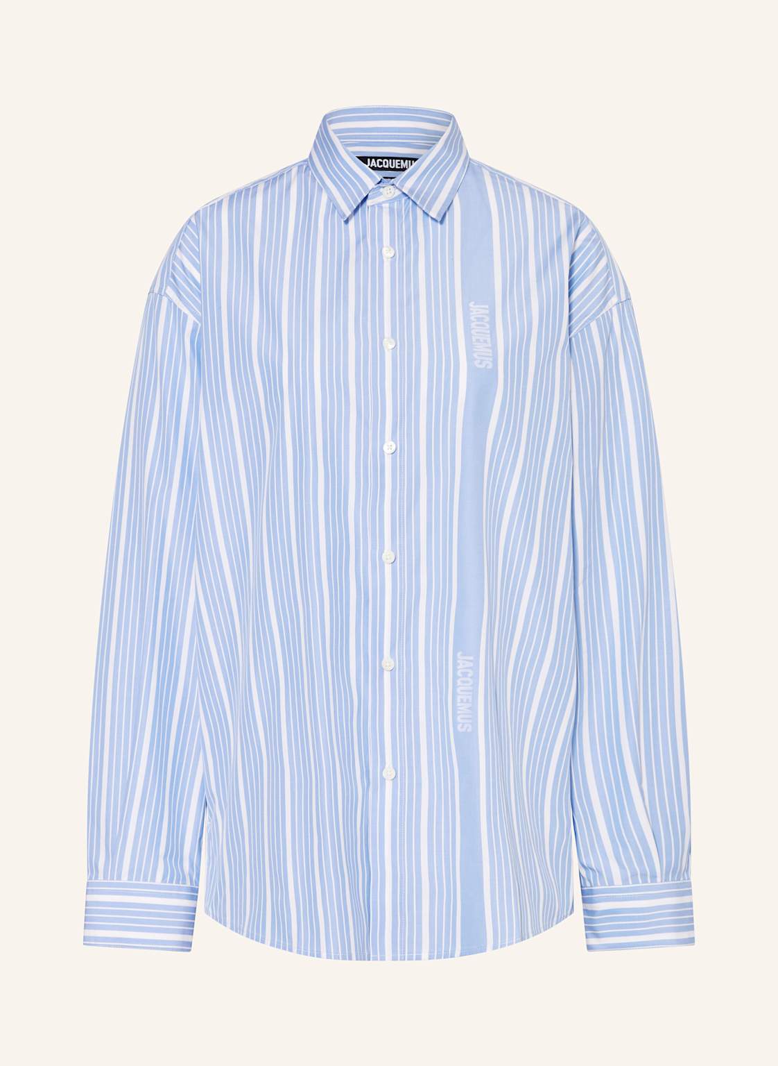 Jacquemus Oversized-Hemdbluse La Chemise Simon blau von JACQUEMUS