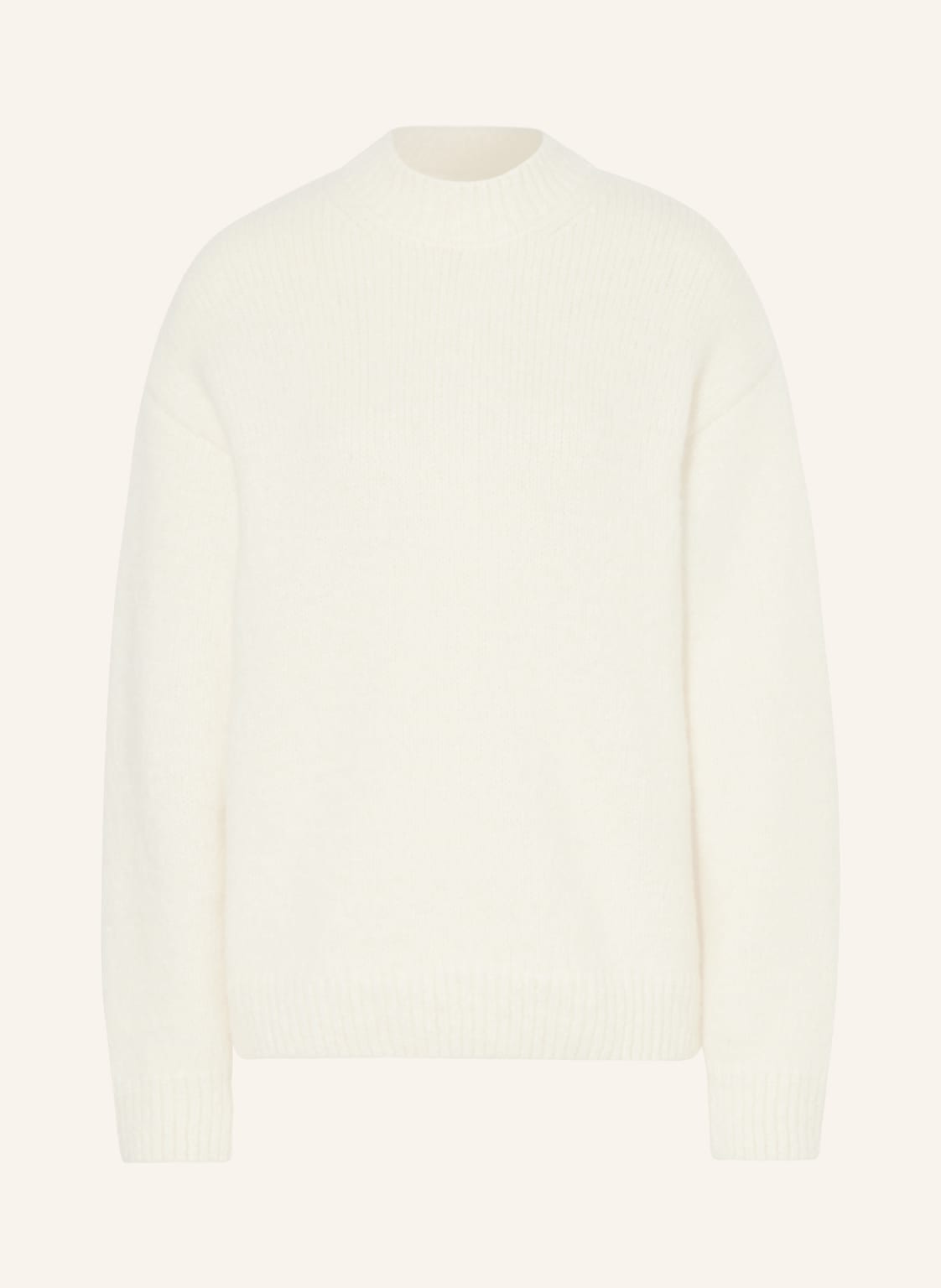 Jacquemus Pullover La Maille Pavane Mit Alpaka weiss von JACQUEMUS