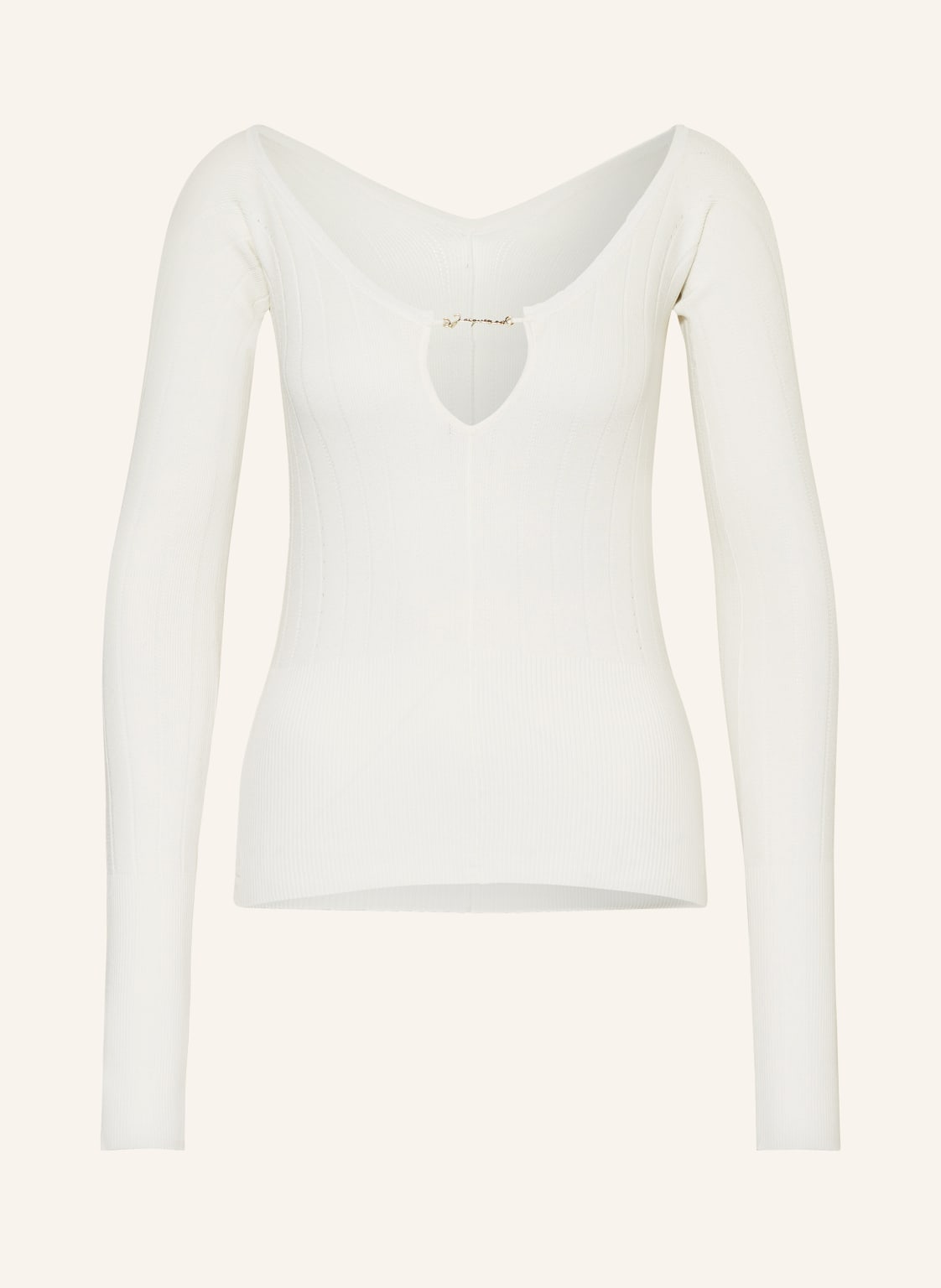 Jacquemus Pullover Le Haut Pralu weiss von JACQUEMUS