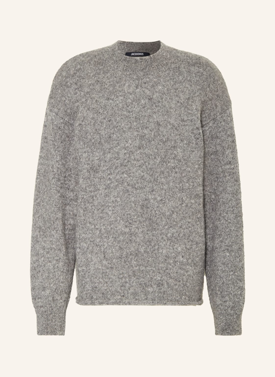 Jacquemus Pullover Le Pull Jacquemus Mit Alpaka grau von JACQUEMUS