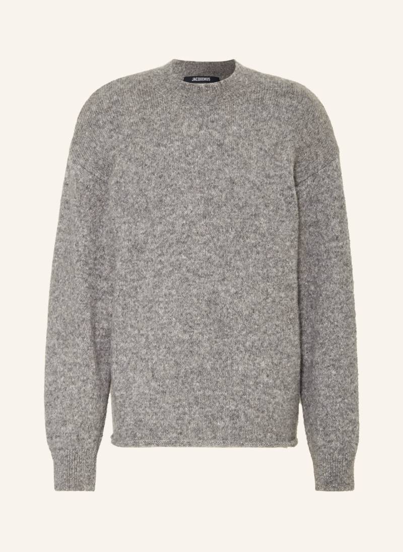 Jacquemus Pullover Le Pull Jacquemus Mit Alpaka grau von JACQUEMUS