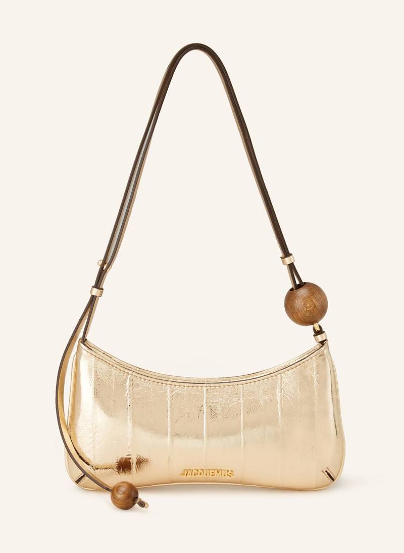 Jacquemus Schultertasche Le Bisou Perle gold von JACQUEMUS