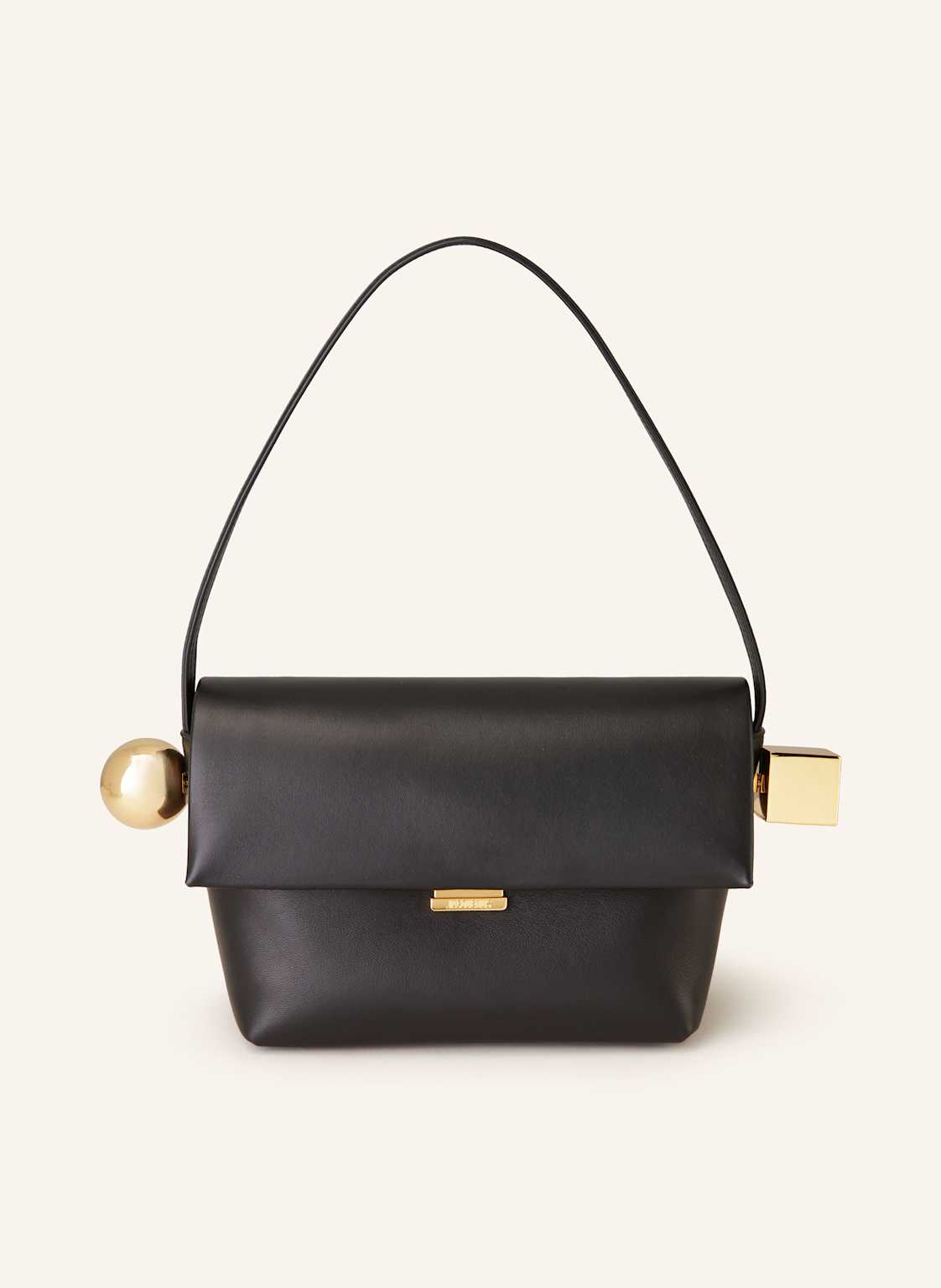 Jacquemus Schultertasche Le Rond Carre schwarz von JACQUEMUS